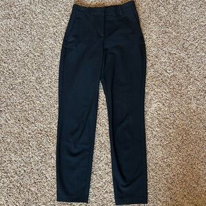 H&M Office Work Pants Striped Professional Business Casual